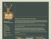 Tablet Screenshot of hotel-badharzburg.de